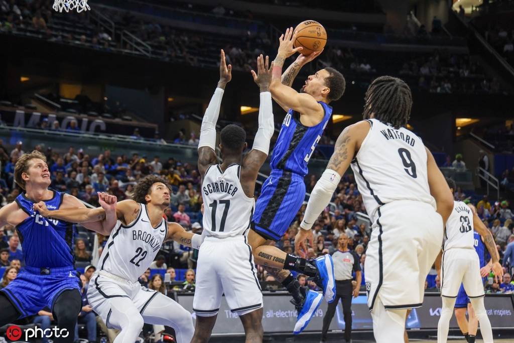 篮网击败魔术,东部前四稳定 篮网击败魔术,东部前四稳定